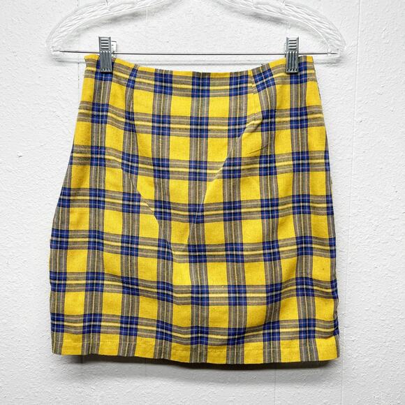 Zaful Womens Skirt 4 90s Y2K Retro Preppy Clueless Cher Preppy Academia Grunge - Picture 1 of 8